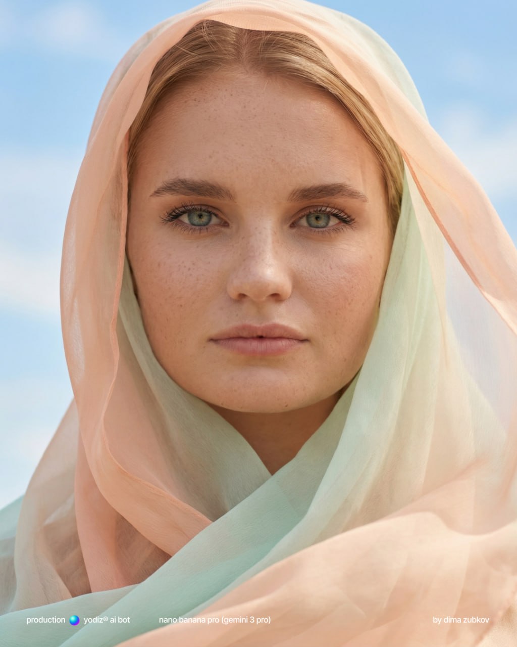 Промпт для нейрофото: портрет в стиле editorial