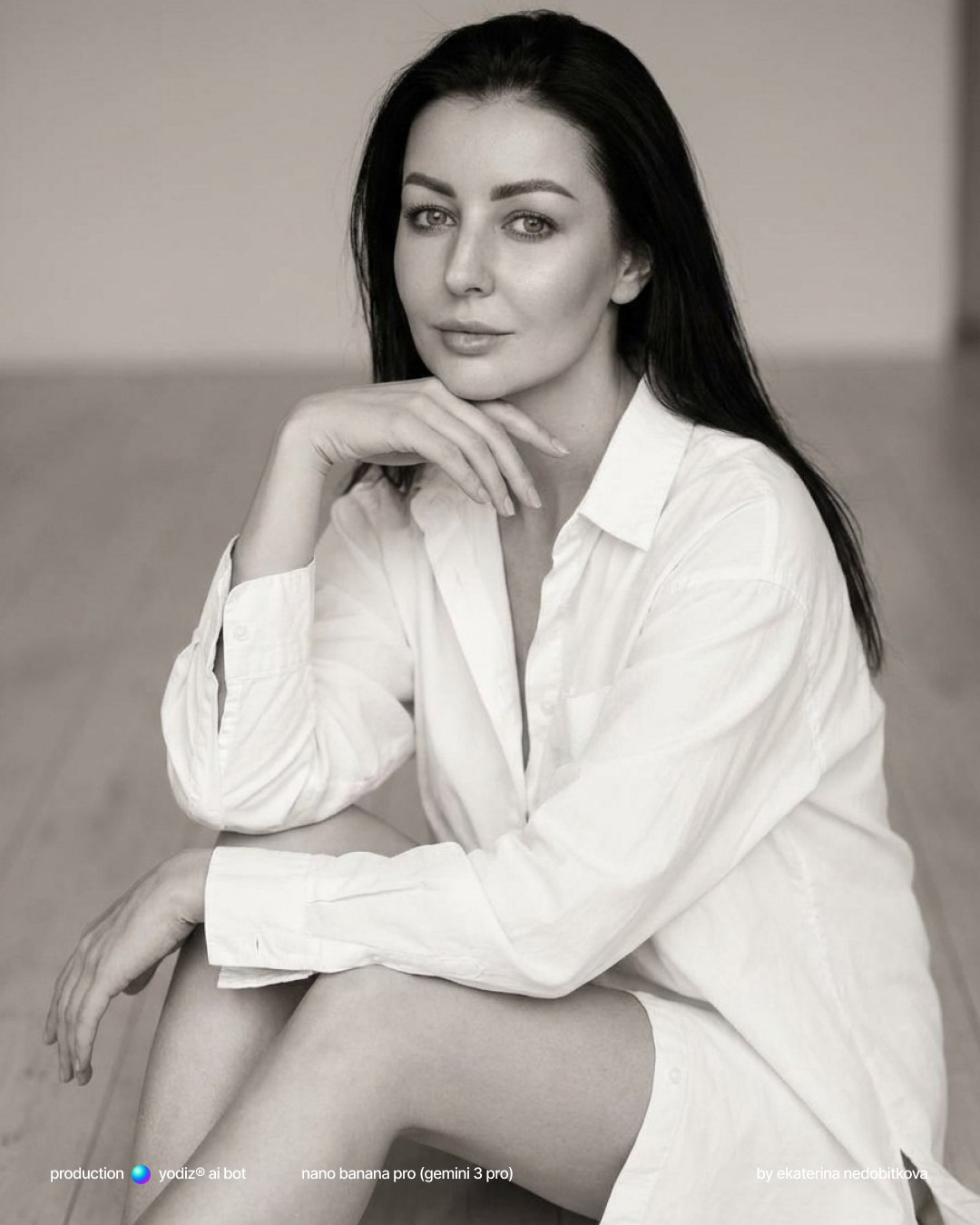 Нейрофотосессия: реалистичный портрет женщины