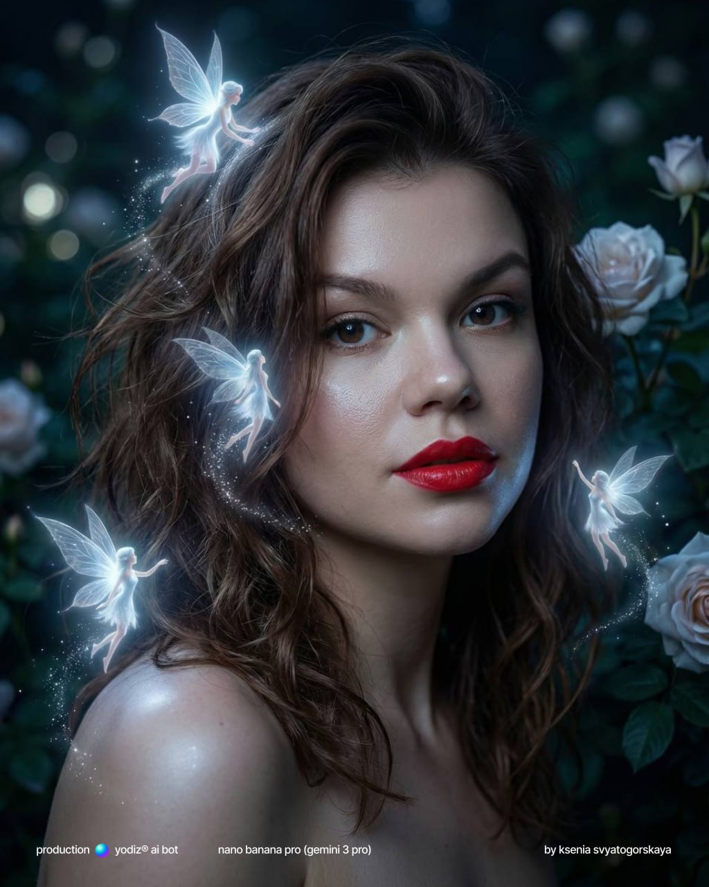 Нейрофотосессия: сказочный портрет в волшебном саду