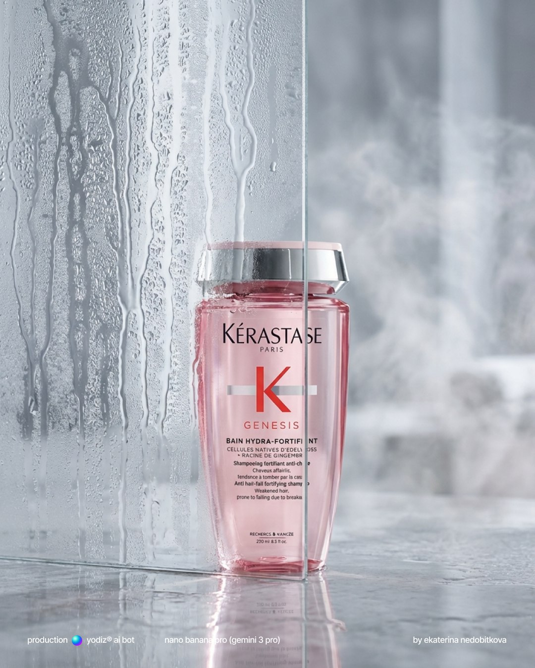 Нейрофото: фотореалистичное изображение продукта в спа-атмосфере