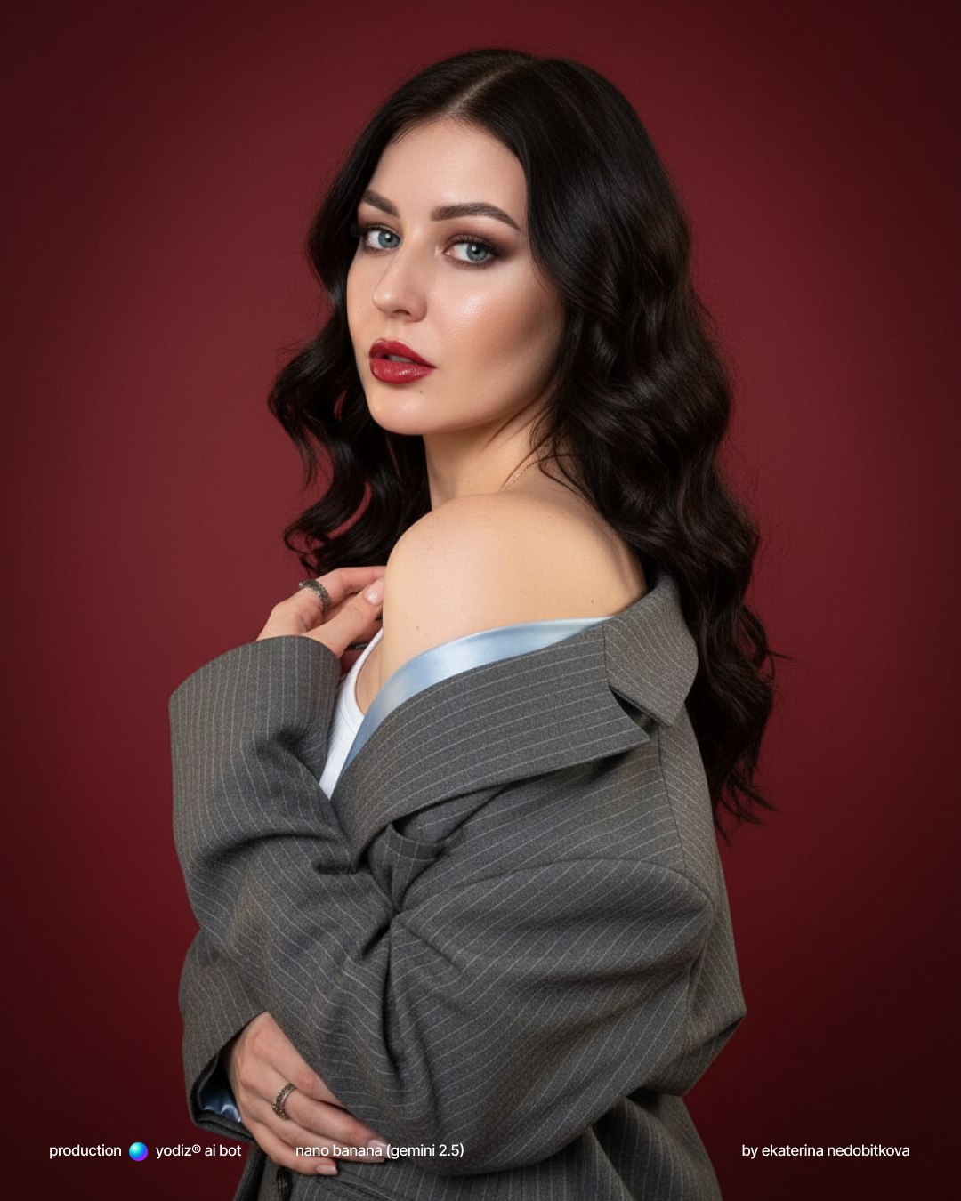 Нейрофотосессия: фотореалистичный портрет по пояс