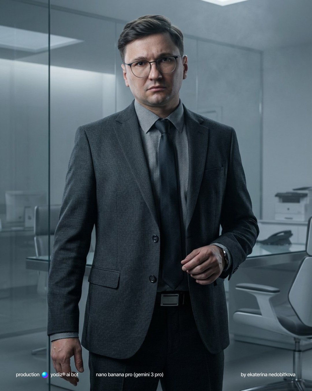 Нейрофотосессия: корпоративный портрет в офисе будущего