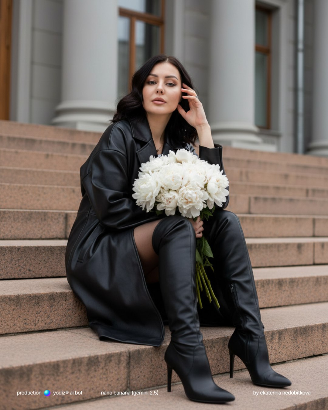 Нейрофотосессия: женский образ в городском стиле