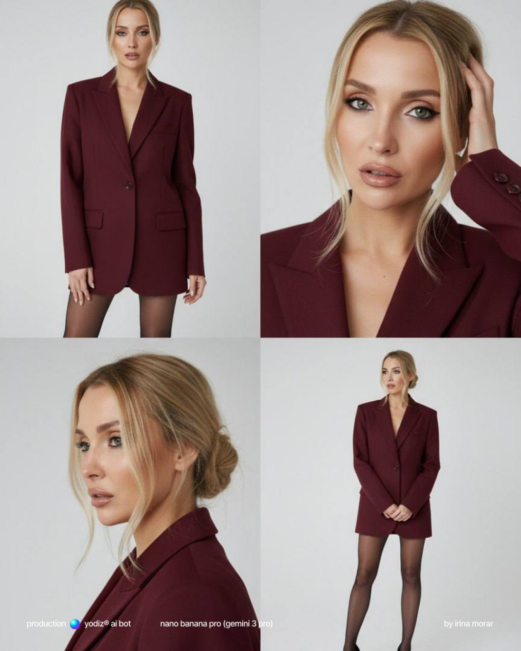 Нейрофотосессия: fashion коллаж, портреты, студия